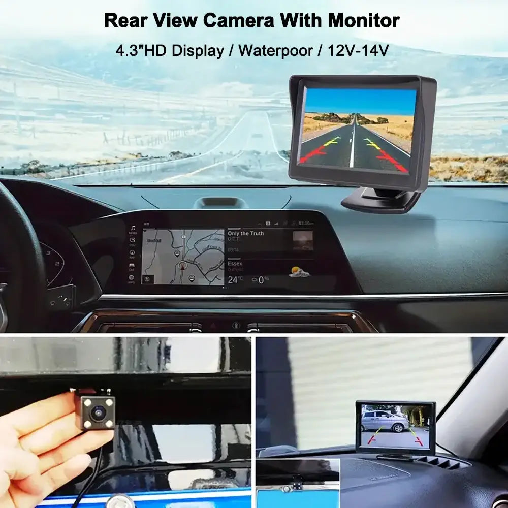 Reversing Camera - 4.3" (5 various types available) Habicare