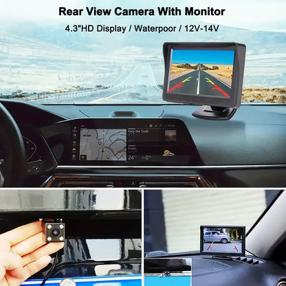 Reversing Camera - 4.3" (5 various types available) Habicare