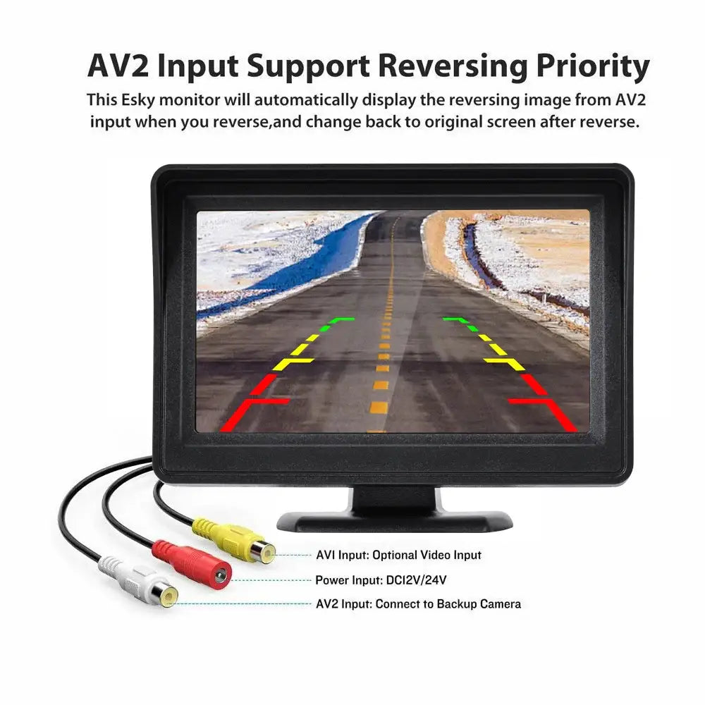 Reversing Camera - 4.3" (5 various types available) Habicare