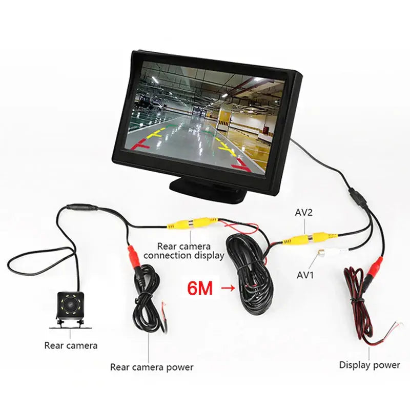 Reversing Camera - 4.3" (5 various types available) Habicare