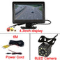 Reversing Camera - 4.3" (5 various types available) Habicare