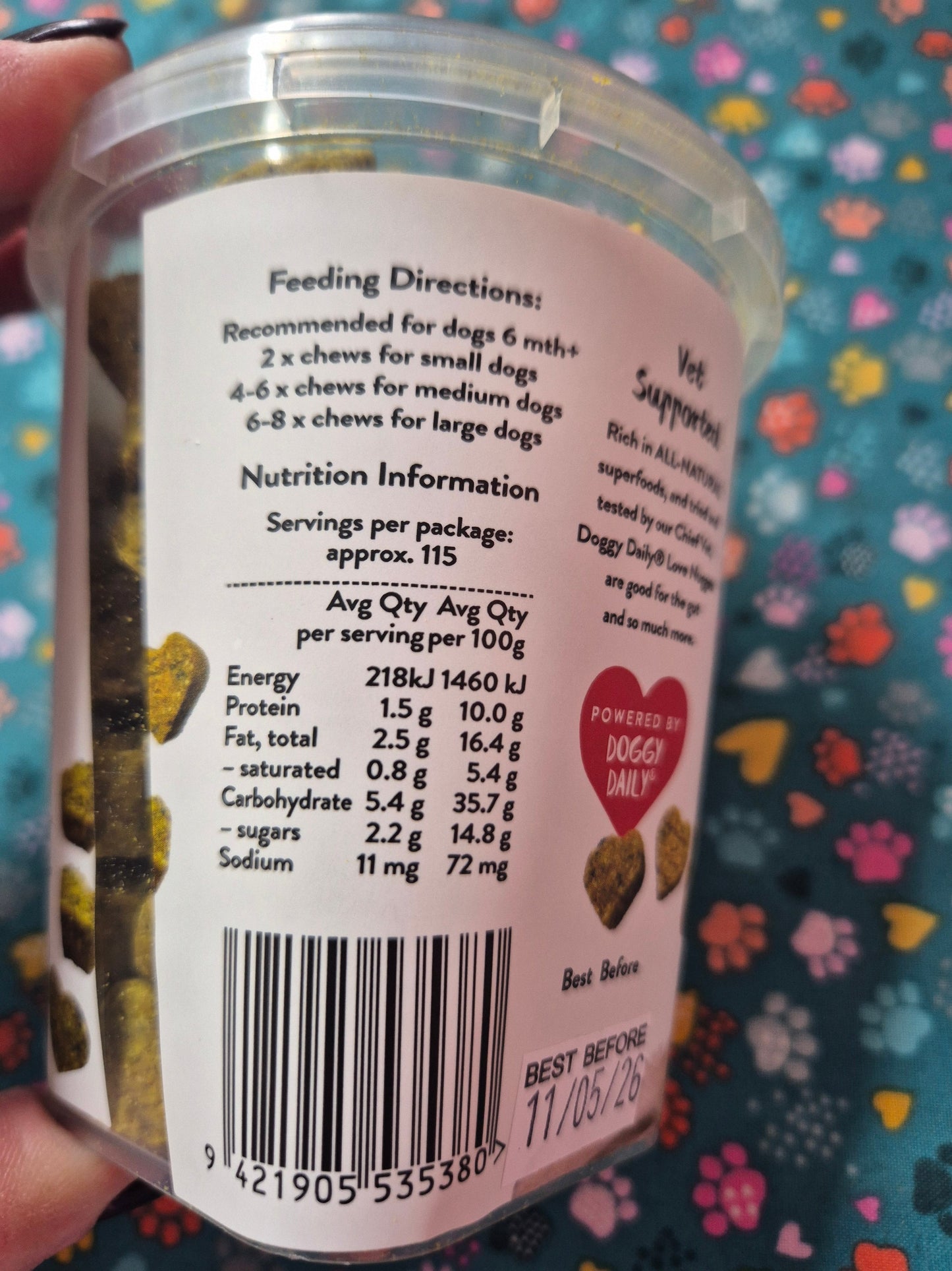 Doggy Daily Love Nuggets Animal Addiction Limited