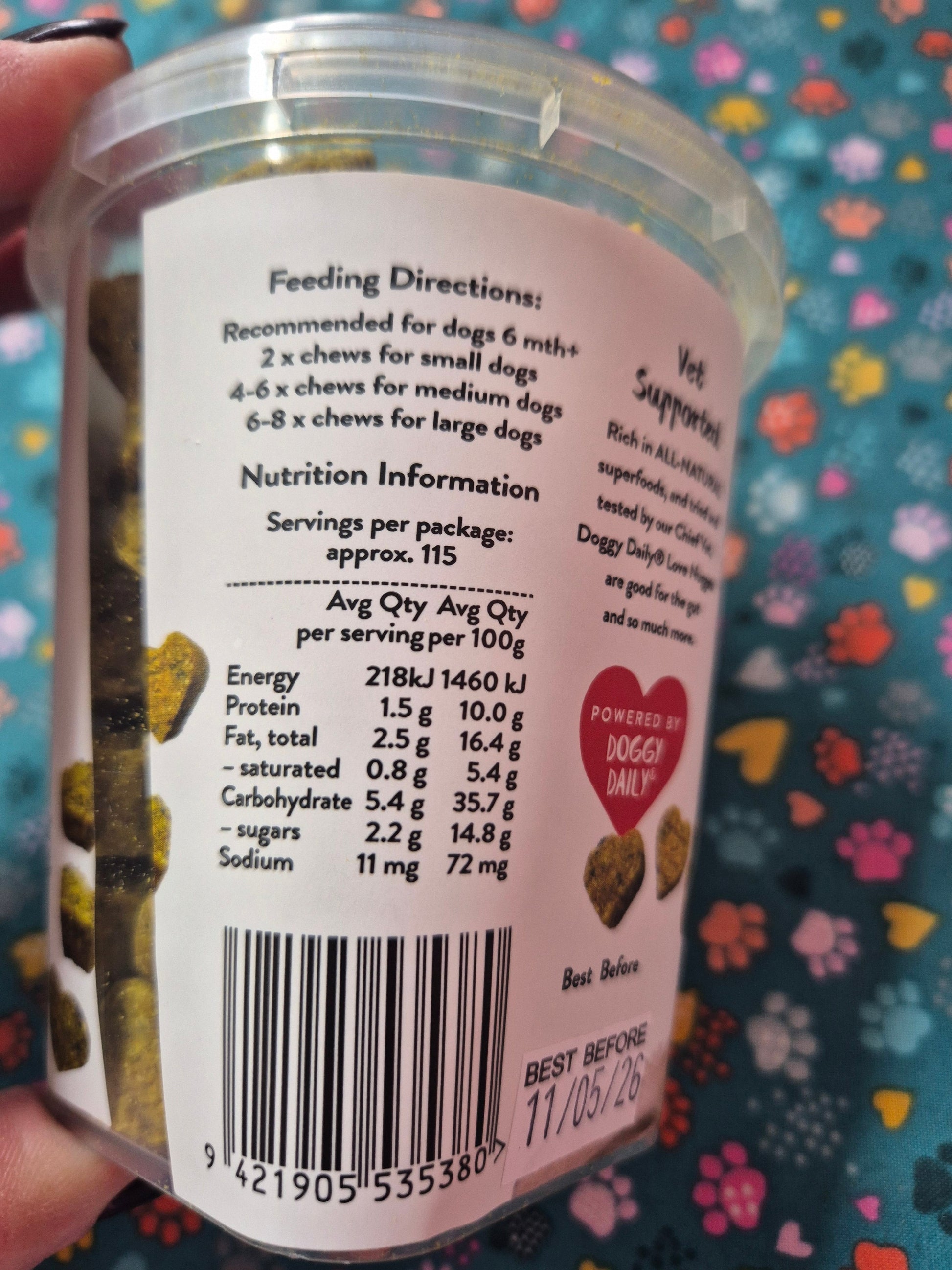 Doggy Daily Love Nuggets Animal Addiction Limited
