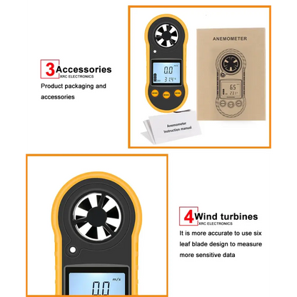 Portable Anemometer Habicare