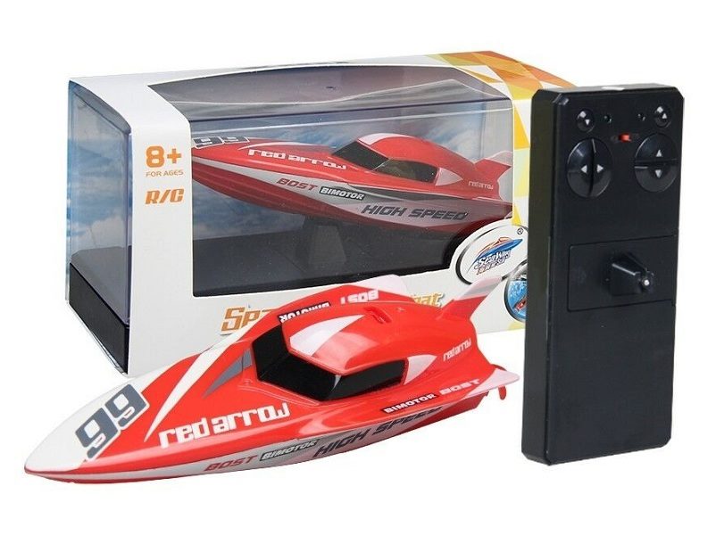 Remote Control Racing Boat - RED dealonline.co.nz