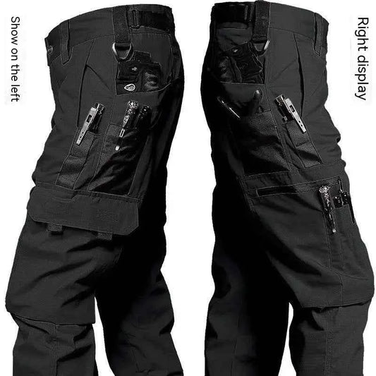 Men's Waterproof Tactical Cargo Pants - Multi-Pocket Outdoor Work Pants