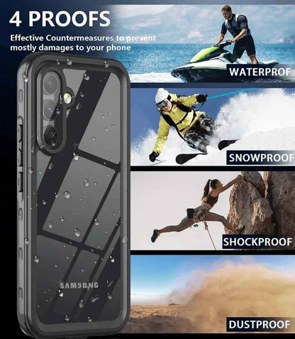 Samsung Galaxy A15 4G/5G Waterproof Case Redpepper Full Protection