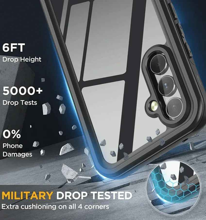 Samsung Galaxy A15 4G/5G Waterproof Case Redpepper Full Protection