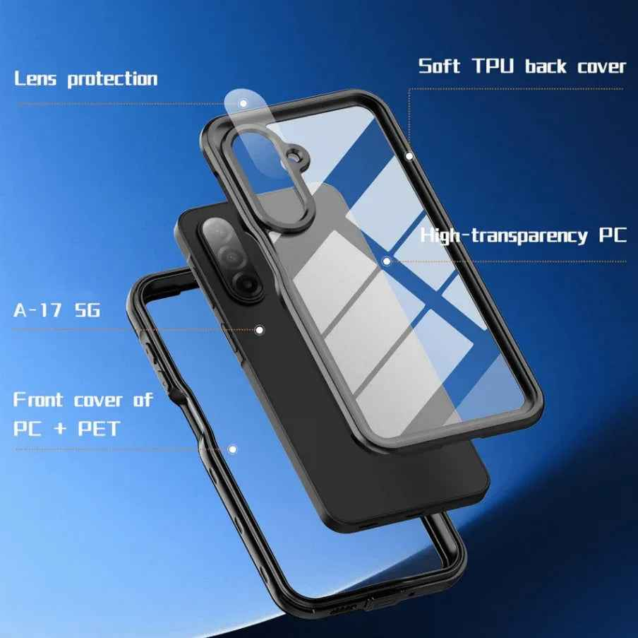 Samsung Galaxy A17 5G Waterproof Case Redpepper Full Body Protection