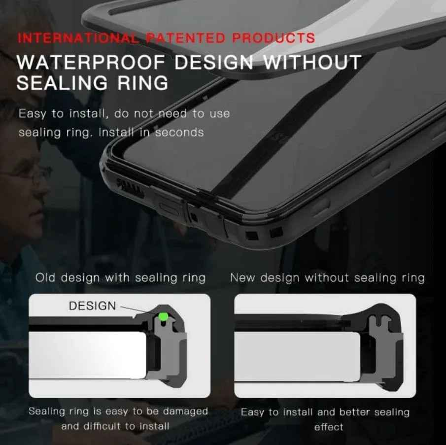 Samsung Galaxy A32 5G Waterproof Case Redpepper Full Protection