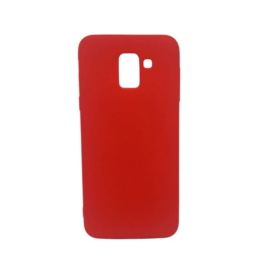Silicone Case for Samsung Galaxy A6 (2018) (Red) 9eight5