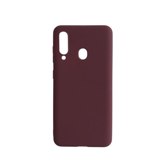 Silicone Case for Samsung Galaxy A60 (Maroon) 9eight5