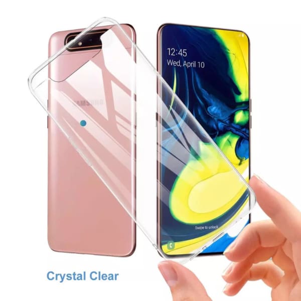 Silicone Case for Samsung Galaxy A80 / A90 (Clear) 9eight5