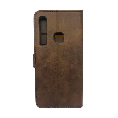 Flip Case for Samsung Galaxy A9 (2018) (Brown) 9eight5