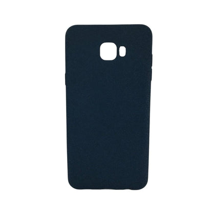 Silicone Case for Samsung Galaxy C7 Pro (Navy Blue) 9eight5