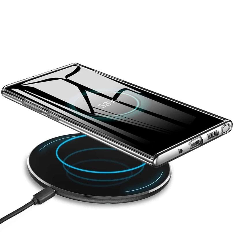 Silicone Case for Samsung Galaxy Note 10 Plus (Clear) 9eight5