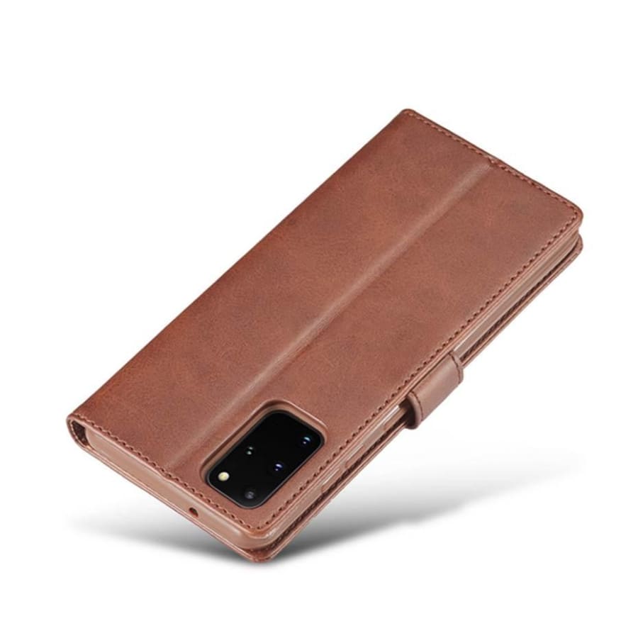 Synthetic Leather Flip Case for Samsung Galaxy Note 10 Plus 9eight5