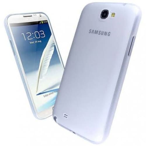 Silicone Case for Samsung Galaxy Note 2 (Clear) 9eight5