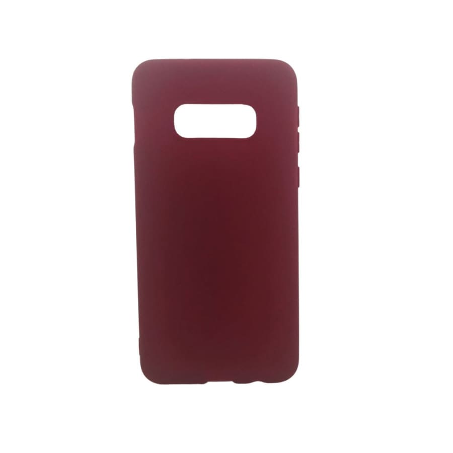 Silicone Case for Samsung Galaxy S10e (Maroon) 9eight5