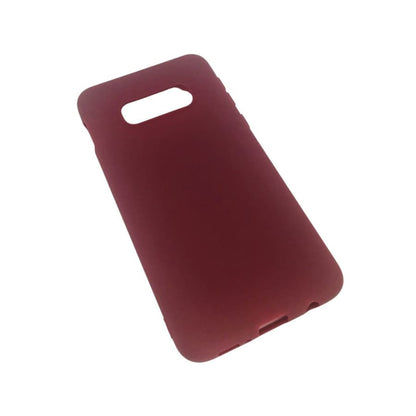 Silicone Case for Samsung Galaxy S10e (Maroon) 9eight5