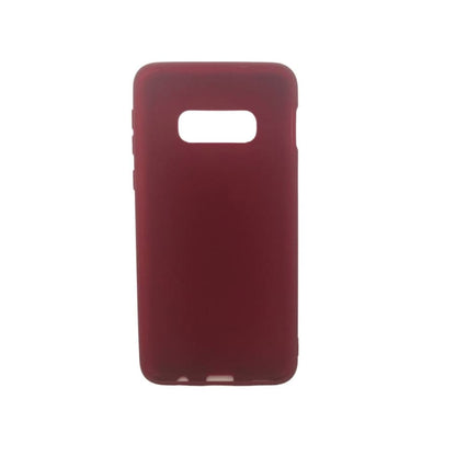 Silicone Case for Samsung Galaxy S10e (Maroon) 9eight5