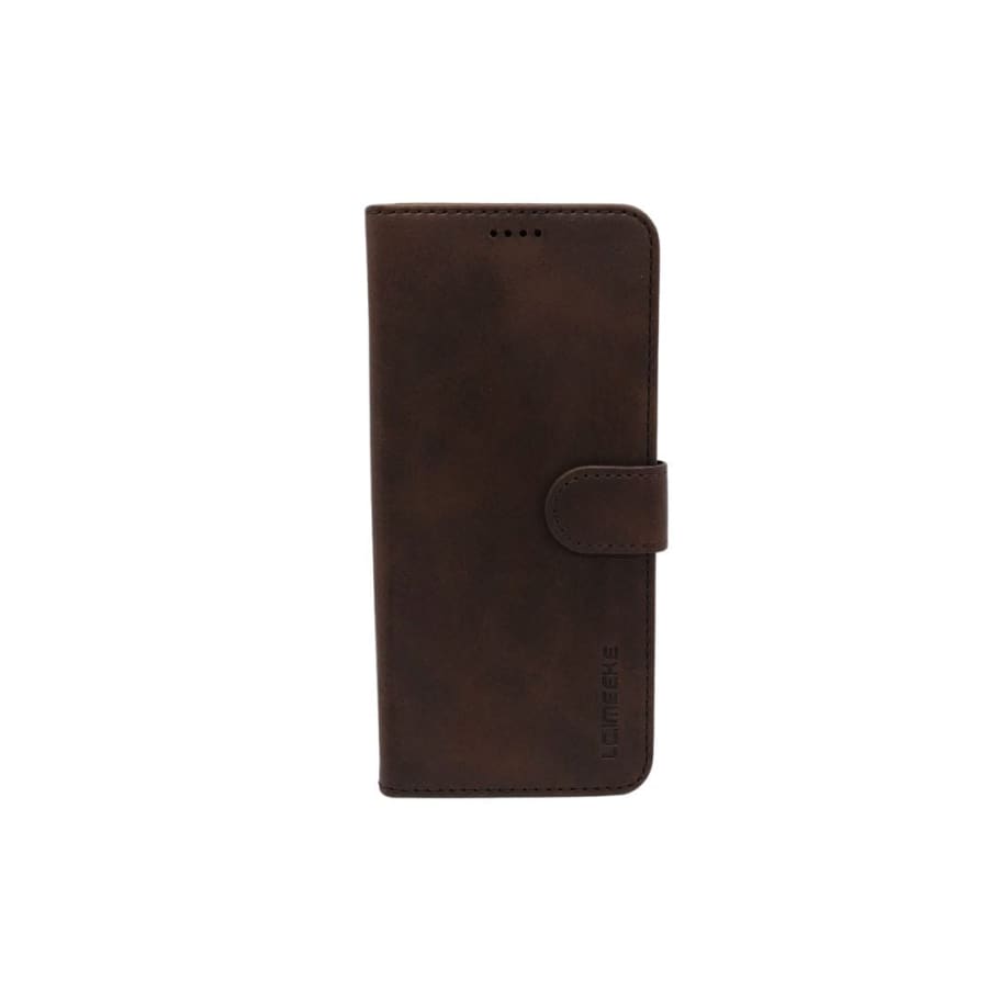 Synthetic Leather Flip Case for Samsung Galaxy S20 (Brown) 9eight5