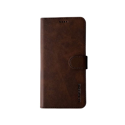 Synthetic Leather Flip Case Case for Samsung Galaxy S21 (Brown) 9eight5