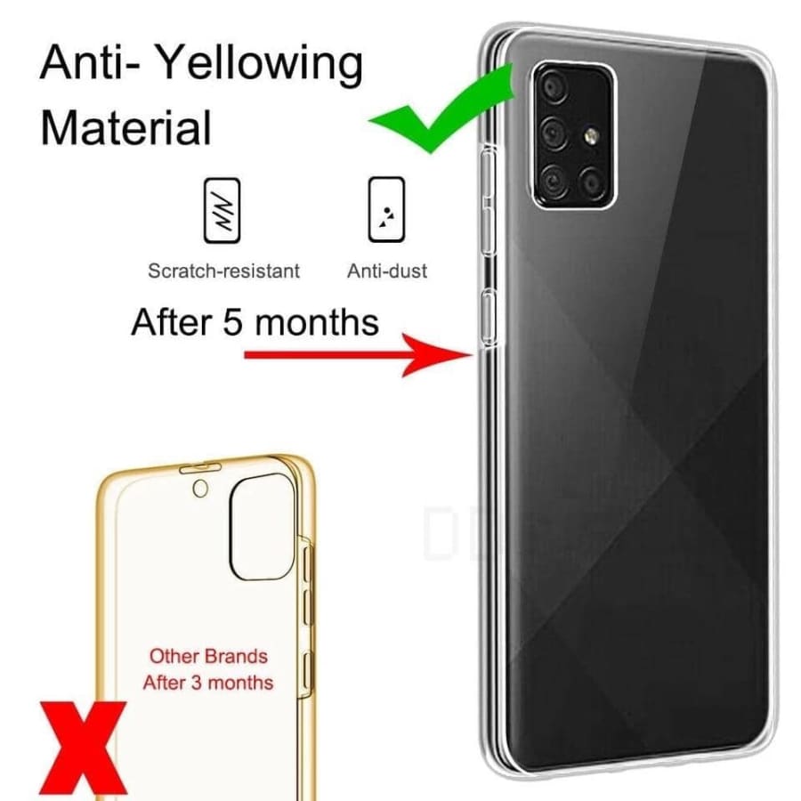Clear Silicone Case for Samsung Galaxy S21 Plus (Clear) 9eight5