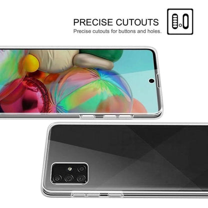 Clear Silicone Case for Samsung Galaxy S21 Plus (Clear) 9eight5
