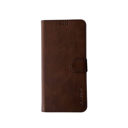 Synthetic Leather Flip Case Case for Samsung Galaxy S21 Plus (Brown) 9eight5
