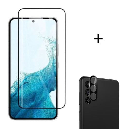 Tempered Glass Protector for Samsung Galaxy S23 (2 in 1) 9eight5