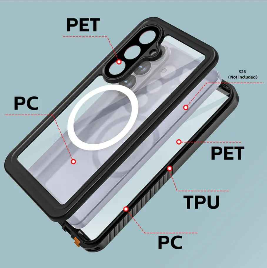 RedPepper Samsung Galaxy S26 Waterproof Case