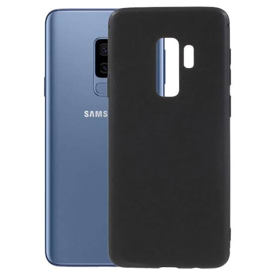 Silicone Case for Samsung Galaxy S9 Plus (Black) 9eight5
