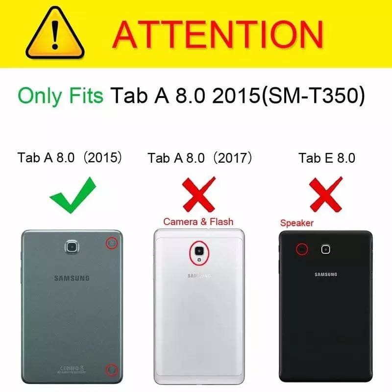 Black Cover for Samsung Galaxy Tab A 8.0” (2015) - T350 9eight5