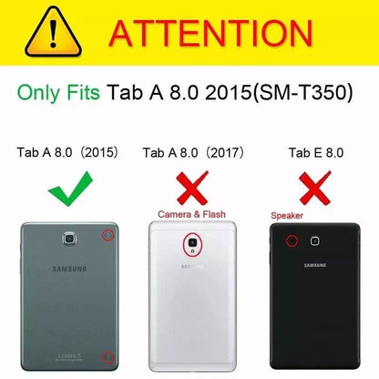 Black Cover for Samsung Galaxy Tab A 8.0” (2015) - T350 9eight5