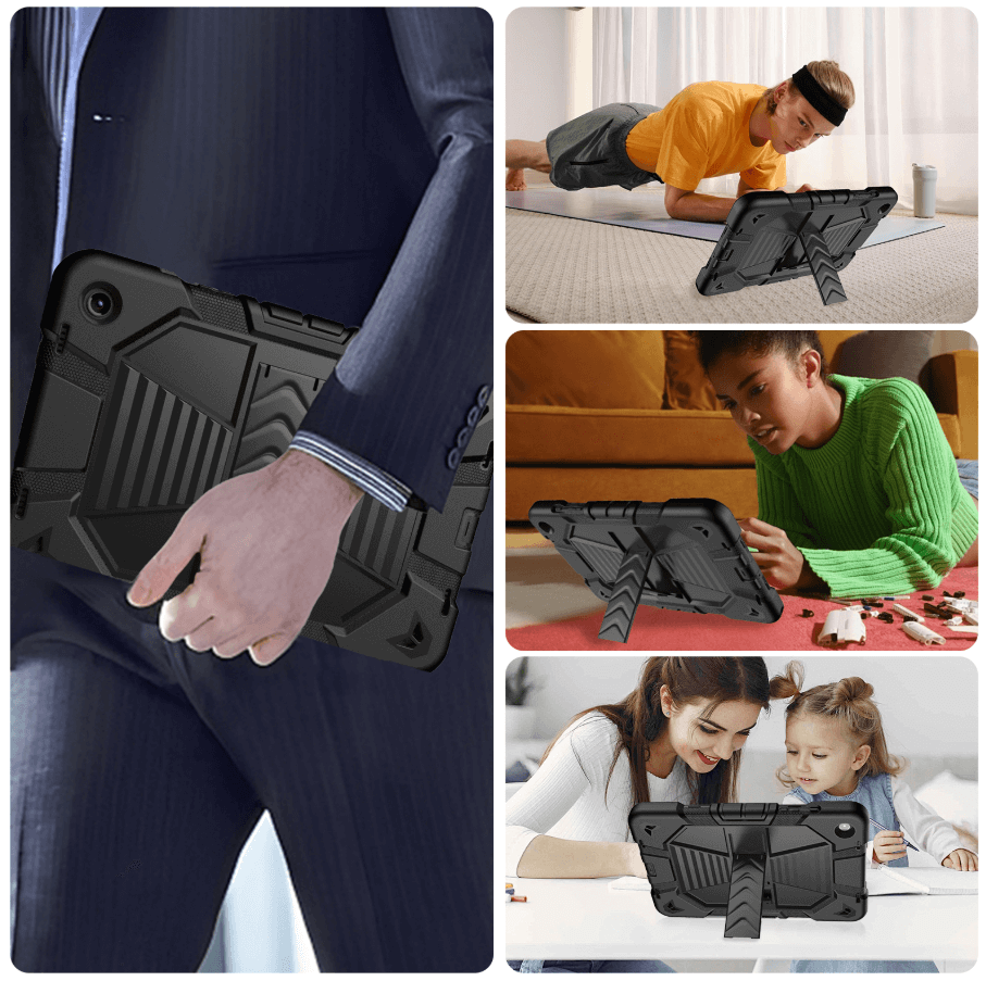 Samsung Galaxy Tab A11 Rugged Shockproof Case with Kickstand NZ techplus