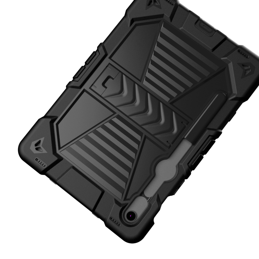 Samsung Galaxy Tab S8 Rugged Shockproof Case with Kickstand techplus