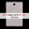 Silicone Cover for Samsung Galaxy Tab S2 8.0” - T710/T715/T719 (Clear)