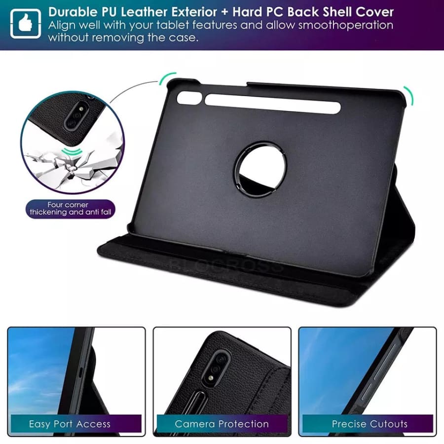 Black Cover for Samsung Galaxy Tab S9 Ultra 14.6” (2023) - X910/X916B 9eight5