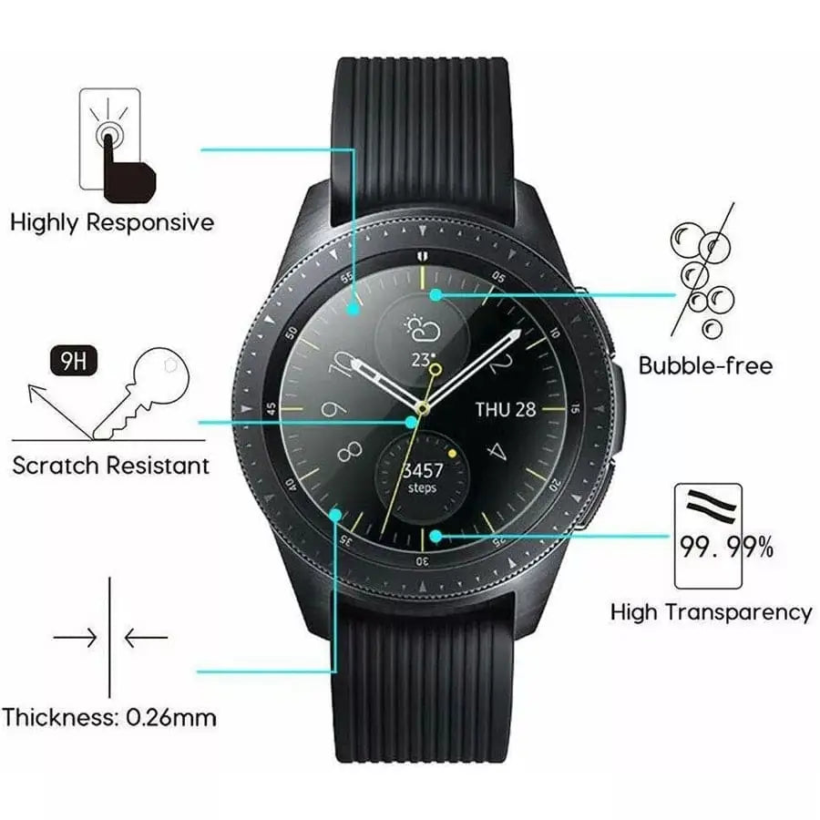 Screen Protectors for Samsung Galaxy Watch (42mm) (Pack of 5) Habicare
