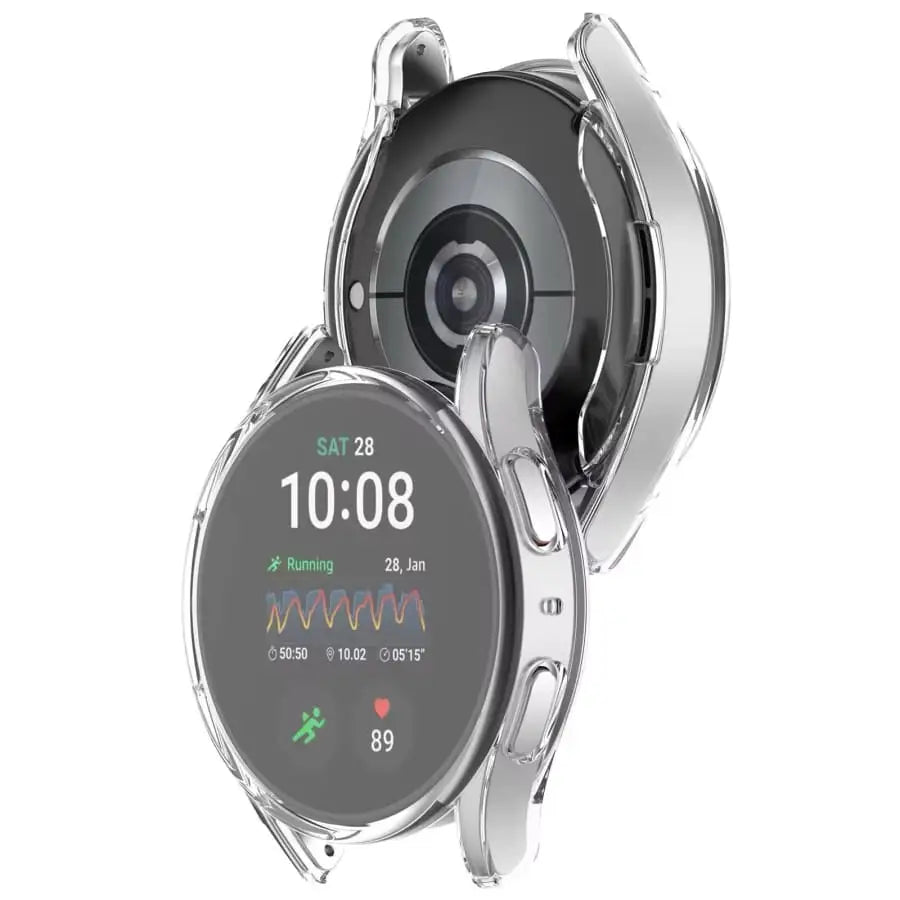 Protective Case for Samsung Galaxy Watch 7 (40mm) (Clear) Habicare