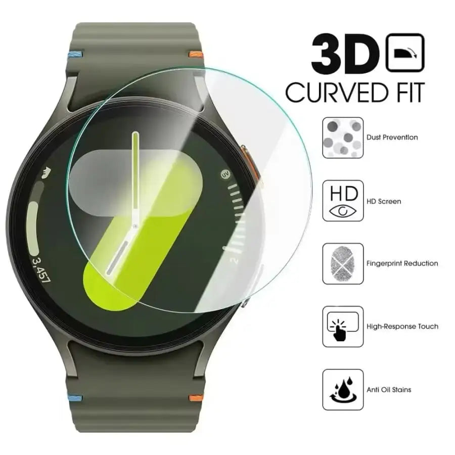 Screen Protectors for Samsung Galaxy Watch 7 (44mm) (Pack of 5) Habicare