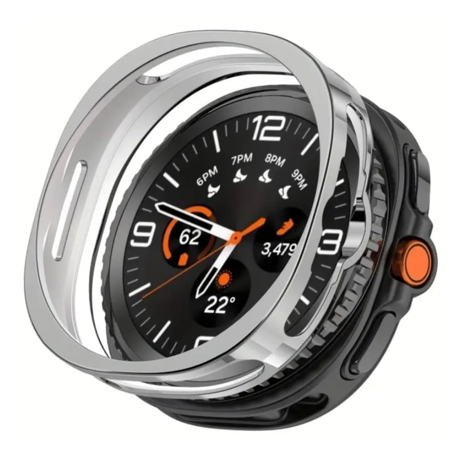 Protective Case for Samsung Galaxy Watch 8 Classic (Silver) That Watch Shop