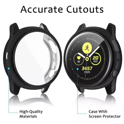 Protective Case for Samsung Galaxy Watch Active 2 (40mm) (Black) Habicare