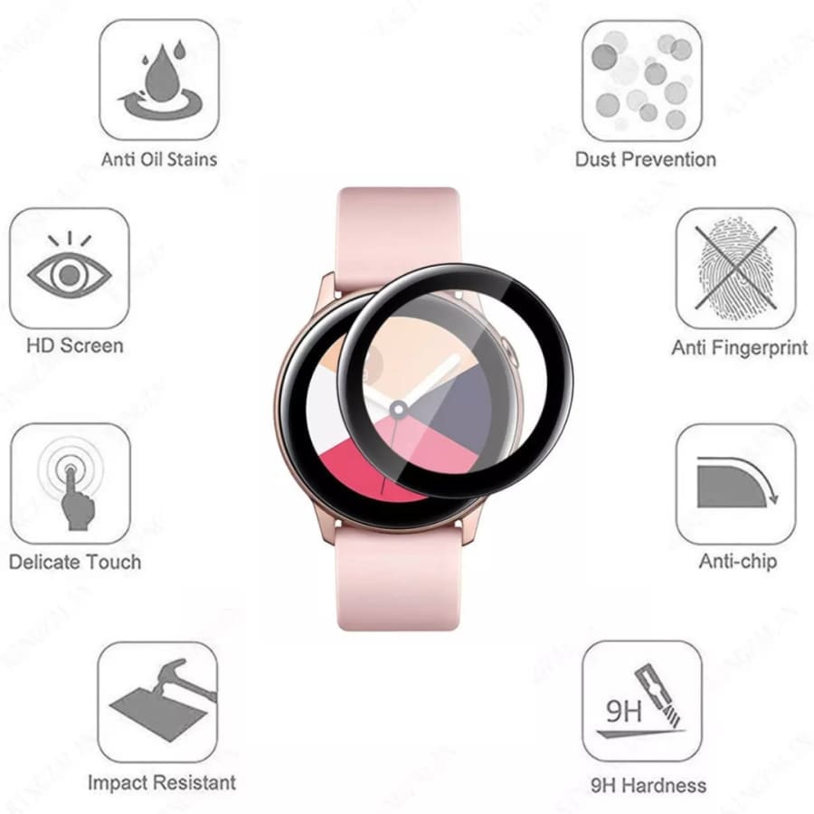 Screen Protectors for Samsung Galaxy Watch Active 2 (40mm) (Pack of 2) That Watch Shop