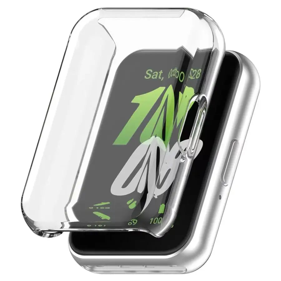 Protective Case for Samsung Galaxy Watch Fit 3 (Clear) Habicare