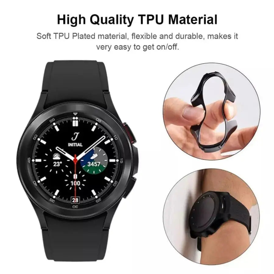 Protective Case for Samsung Galaxy Watch Gear S3 (Black) Habicare