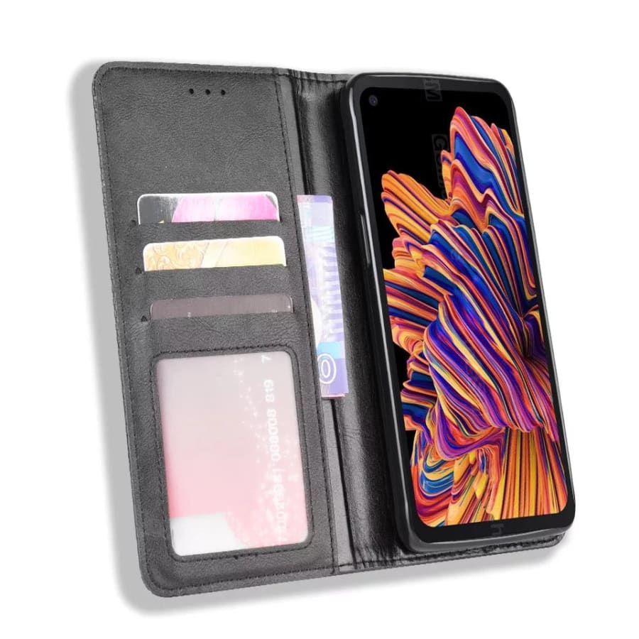 Wallet Case for Samsung Galaxy Xcover Pro (Grey) 9eight5