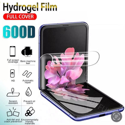 Screen Protector for Samsung Galaxy Z Flip 2 (2 in 1 Pack x 2) 9eight5
