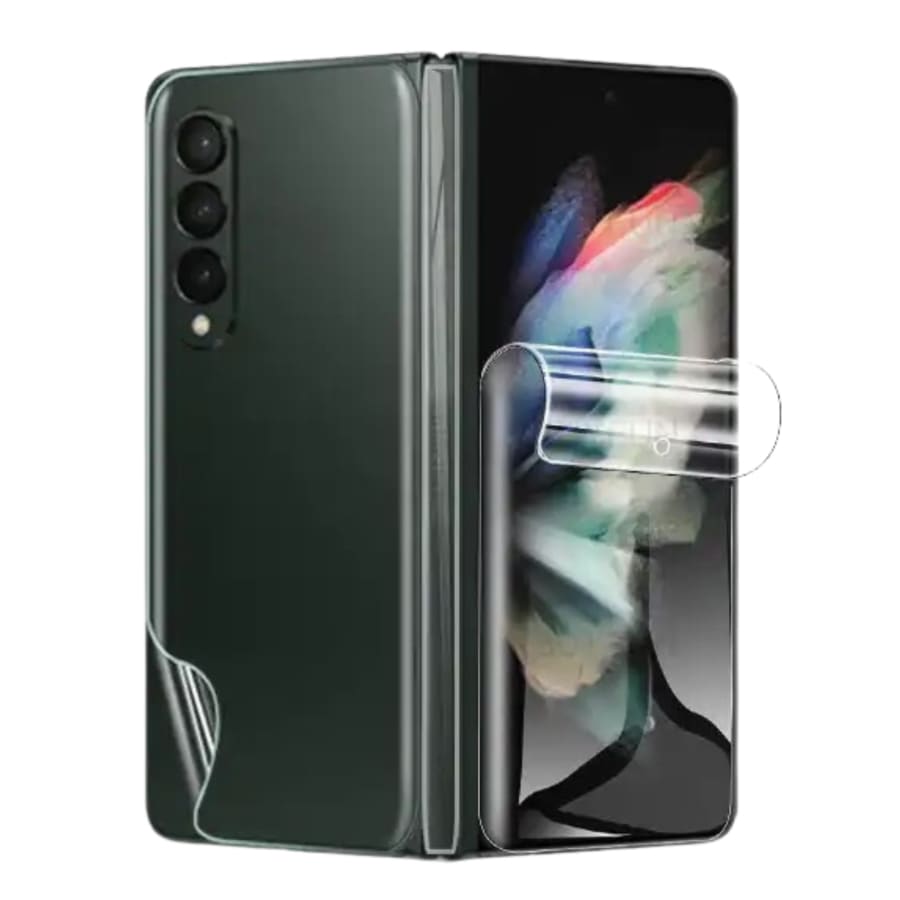 Screen Protectors for Samsung Galaxy Z Fold 1 (3 in 1 Pack x 2) 9eight5